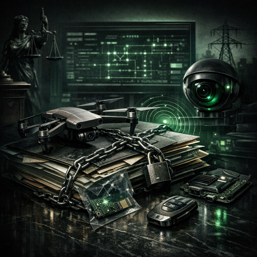 SCADA, IoT, Automotive, and Drone Hacking: Critical Infrastructure Law for Security Researchers